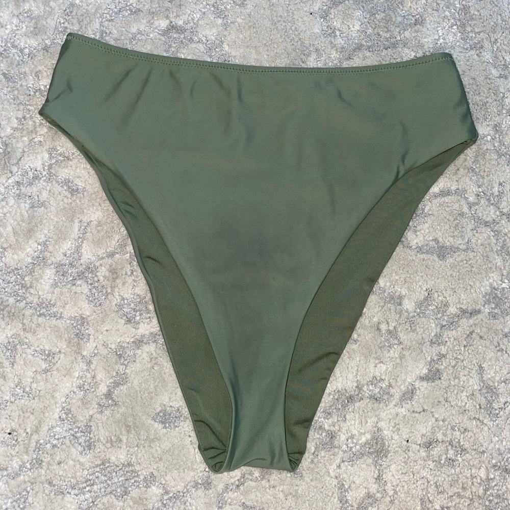Aerie high cut cheeky swim bottoms